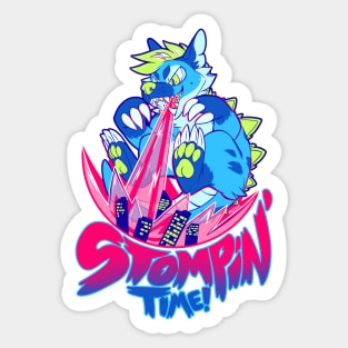 Stompin' Time Sticker